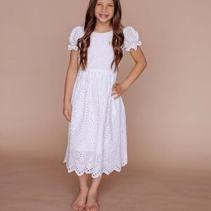 Brand New White Baptism Dress- 8